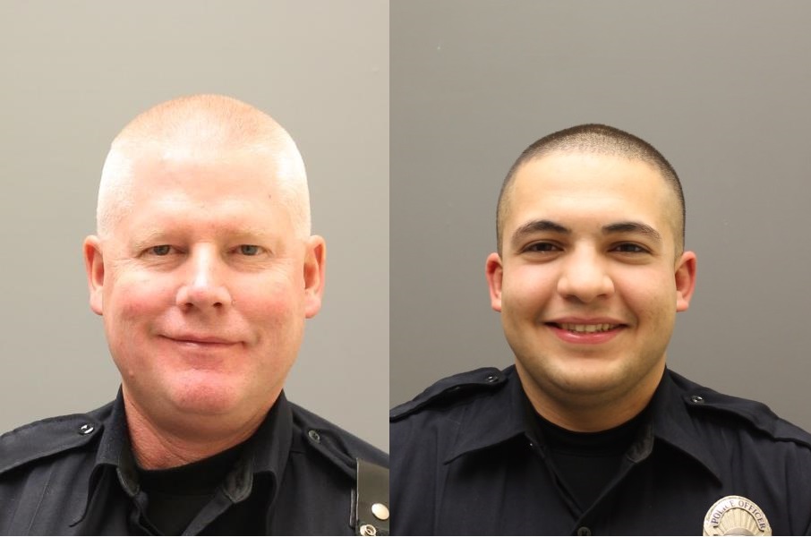 Officers Kenneth Schrand and Chady Chahine